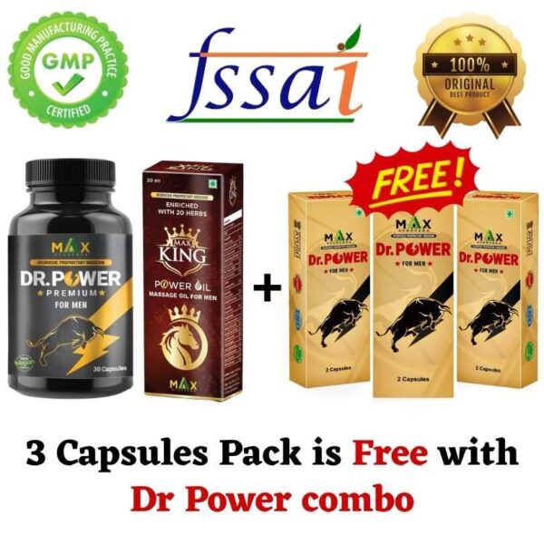 DR. Power- Increase Stamina & Performance: Capsules  and oil