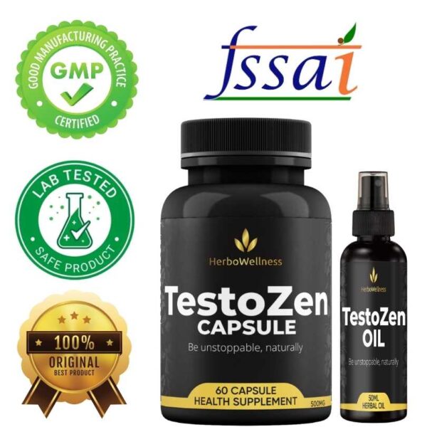 Testo Zen - Increase Stamina & Performance: Capsules