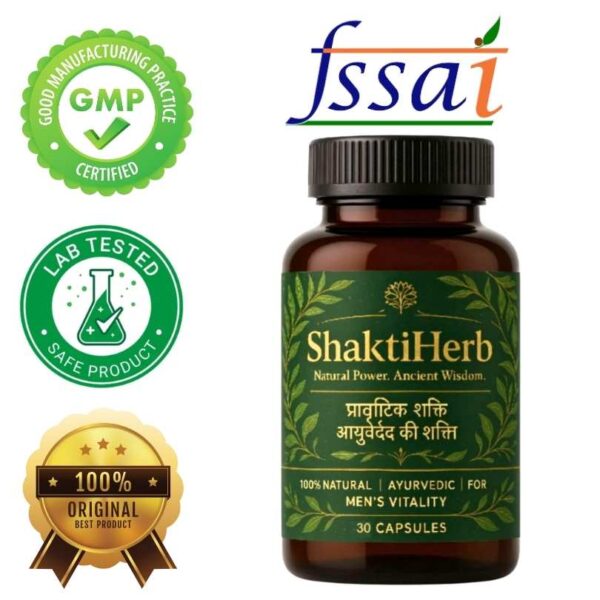 Shakti Herb Capsules - Increase Stamina & Performance: